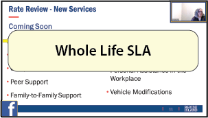 New Services: Whole Life SLA